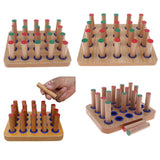 Maxbell Maxbell Stroke Hemiplegia Patients Finger Exerciser Orthotics Training Wood Board S