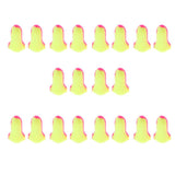 Maxbell Maxbell 10 Pairs Soft Foam Ear Plugs Tapered Travel Sleep Noise Prevention Yellow