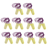 Maxbell Maxbell 10Pairs Adults Foam Sleep Ear Plugs Noise Reduction Sleeping Earplugs Yellow