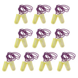 Maxbell Maxbell 10Pairs Adults Foam Sleep Ear Plugs Noise Reduction Sleeping Earplugs Yellow