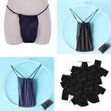 Maxbell Maxbell 100X Women Disposable Non-woven Underwear Panties for Beauty Spa Sauna Blue