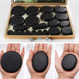 2Pcs Spa Hot Stones Massager Heater Kit for Energy Massage Stone US Plug