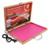 2Pcs Spa Hot Stones Massager Heater Kit for Energy Massage Stone US Plug