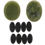 Maxbell Maxbell 8 Pieces Energy Stone Volcanic Hot Stone SPA Oil Massage Health Equipment