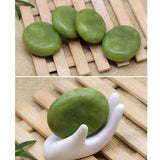 Maxbell Maxbell Natural Jade Hot Massage Stone for Facial Body Hot Stone Spa Massage 5 x 6cm
