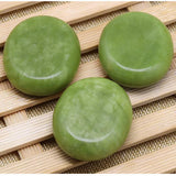 Maxbell Maxbell Natural Jade Hot Massage Stone for Facial Body Hot Stone Spa Massage 5 x 6cm