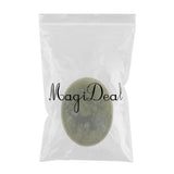 Maxbell Maxbell Natural Jade Hot Massage Stone for Facial Body Hot Stone Spa Massage 6 x 8cm
