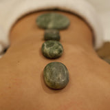 Maxbell Maxbell Natural Jade Hot Massage Stone for Facial Body Hot Stone Spa Massage 6 x 8cm