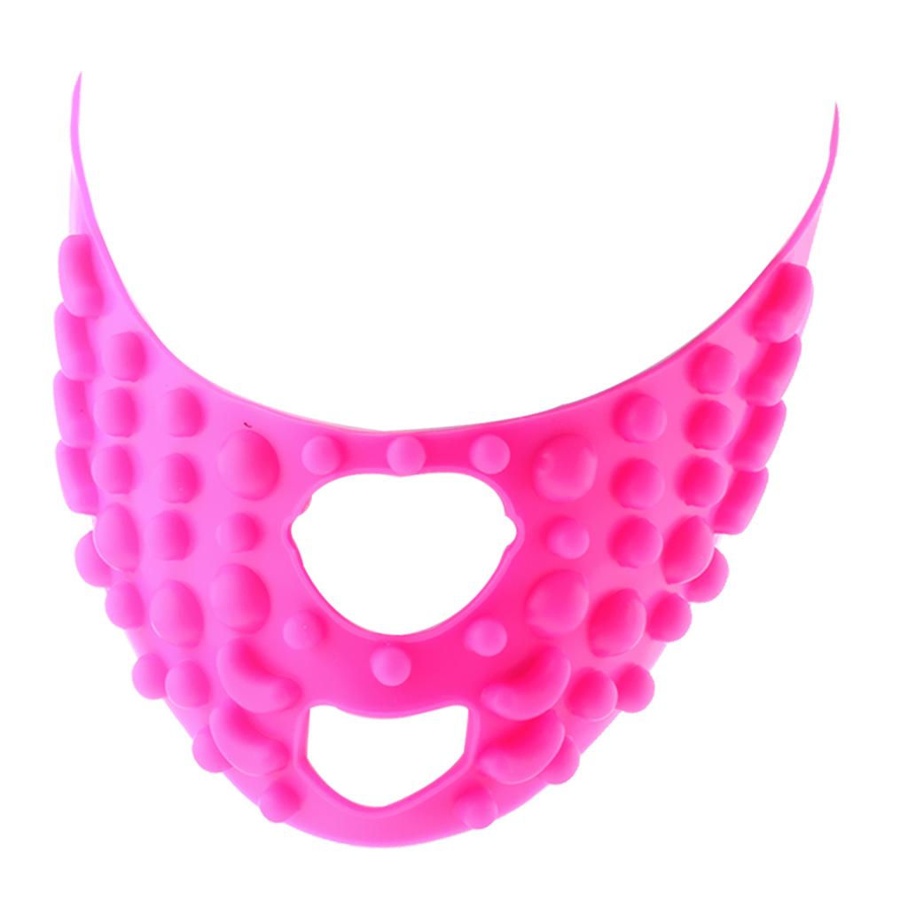 Maxbell Maxbell Silicone V Line Face Chin Double Cheek Lift Up Belt Mask Thin Strap Band