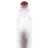Maxbell Maxbell 2Pcs Empty 10ML Frosted Glass Essential Oil Roller Bottle Red Jasper