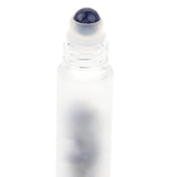 Maxbell Maxbell 2X 10ml Empty Frosted Glass Perfume Roller Ball Bottles Blue-veined
