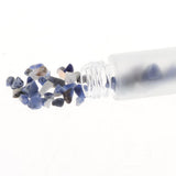 Maxbell Maxbell 2X 10ml Empty Frosted Glass Perfume Roller Ball Bottles Blue-veined