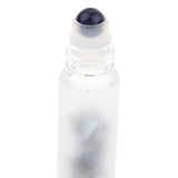 Maxbell Maxbell 2X 10ml Empty Frosted Glass Perfume Roller Ball Bottles Blue-veined