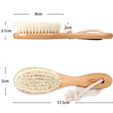 Maxbell Maxbell Beech Nylon Body Skin Exfoliator Brush Baby Body Massager Scrub with Rope