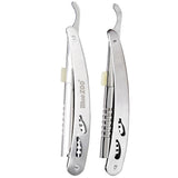 Maxbell Maxbell Safety Stainless Steel Folding Straight Razor Shaver for Men Beard Grooming