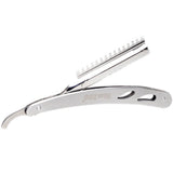 Maxbell Maxbell Safety Stainless Steel Folding Straight Razor Shaver for Men Beard Grooming