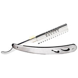 Maxbell Maxbell Safety Stainless Steel Folding Straight Razor Shaver for Men Beard Grooming