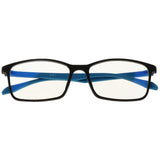 Maxbell Maxbell Ultralight Glasses Frames Blue Light Blocking Glasses Unisex Black Blue