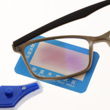 Maxbell Maxbell Ultralight Glasses Frames Blue Light Blocking Glasses Unisex Coffee