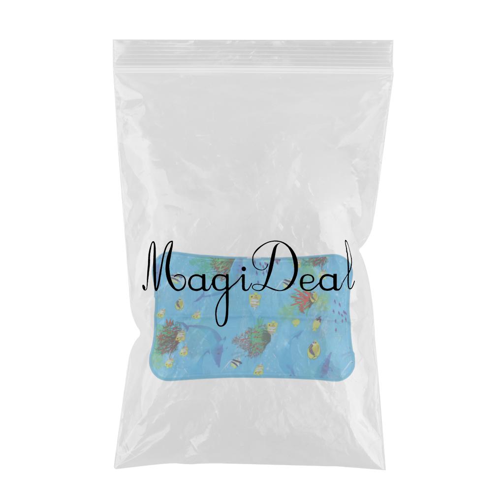Maxbell Maxbell Ice Water Pillow Summer Cooling Cushion Mat for Home Car Office Light Blue