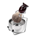 Maxbell Maxbell Men's Shaving Brush Set with Shaving Brush Stand Holder and Soap Bowl Mug