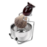 Maxbell Maxbell Men's Shaving Brush Set with Shaving Brush Stand Holder and Soap Bowl Mug