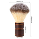 Maxbell Men Premium Soft Wooden Nylon Shaving Brush Professional Hair Salon Tool