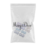 Maxbell Maxbell 10 Pieces Portable Contact Lens Soaking Case Container Holder Storage Box