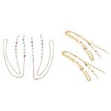 Maxbell Maxbell 2Pcs Eye Glasses Sunglass Spectacles Eyewear Chain Cord Lanyard Holder Strap