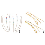 Maxbell Maxbell 2Pcs Eye Glasses Sunglass Spectacles Eyewear Chain Cord Lanyard Holder Strap