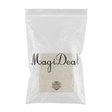 Maxbell Maxbell 2 Grids 50ml Handmade Wooden Essential Oil Display Storage Box Carrying Case