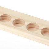 Maxbell Maxbell 9 Slots Wooden Aroma Essential Oil Display Case Storage Rack Tray Holder