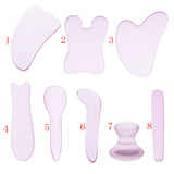 Maxbell Maxbell Synthetic Quartz GuaSha Board Scraping Massage Tool for SPA Acupuncture 01