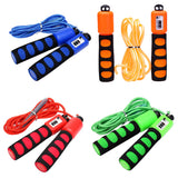 Maxbell Maxbell 3m PVC Jump Skipping Rope with Counter and Anti-Slip Foam Handle  Yellow