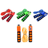 Maxbell Maxbell 3m PVC Jump Skipping Rope with Counter and Anti-Slip Foam Handle  Yellow