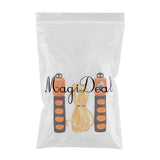 Maxbell Maxbell 3m PVC Jump Skipping Rope with Counter and Anti-Slip Foam Handle  Yellow