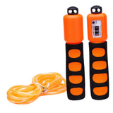 Maxbell Maxbell 3m PVC Jump Skipping Rope with Counter and Anti-Slip Foam Handle  Yellow