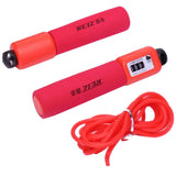 Maxbell Maxbell Adjustable Jump Rope Workout Skipping Cord with Automatic Counter Red