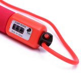 Maxbell Maxbell Adjustable Jump Rope Workout Skipping Cord with Automatic Counter Red
