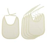 Maxbell 15 Pcs Adult Disability Bib Mealtime Cloth Protector Apron Waterproof