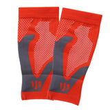 Maxbell Maxbell 1 Pair Sports  Running Calf Compression Sleeves Leg Guard Wrap Orange M
