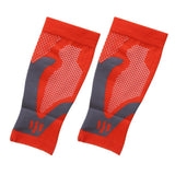 Maxbell Maxbell 1 Pair Sports  Running Calf Compression Sleeves Leg Guard Wrap Orange L