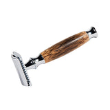 Maxbell Maxbell Men Double Edge Safety Shaving Razors Moustache Grooming Tool Bamboo Handle