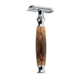 Maxbell Maxbell Men Double Edge Safety Shaving Razors Moustache Grooming Tool Bamboo Handle