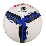 Maxbell Maxbell Soccer Ball Size 5 with Net & Inflate Needle for Kids Adults Blue + White