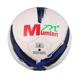 Maxbell Maxbell Soccer Ball Size 5 with Net & Inflate Needle for Kids Adults Blue + White