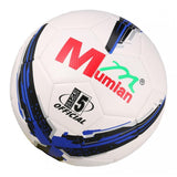 Maxbell Maxbell Soccer Ball Size 5 with Net & Inflate Needle for Kids Adults Blue + White