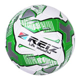 Maxbell Maxbell Size 5 PU Leather Indoor Outdoor Training Football Net Needle Green+White