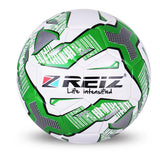 Maxbell Maxbell Size 5 PU Leather Indoor Outdoor Training Football Net Needle Green+White