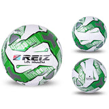 Maxbell Maxbell Size 5 PU Leather Indoor Outdoor Training Football Net Needle Green+White